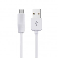 Кабель USB, 2.4А, HOCO X1, Белый (microUSB) 1м