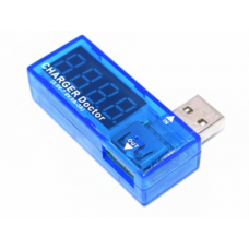Портативный USB вольтметр-амперметр, 3.5 - 7 В, 0-3А