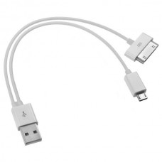 Переходник USB, BS-3065 (Samsung, microUSB) 30см