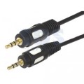 Шнур 3. 5 Stereo Plug - 3. 5 Stereo Plug 1. 5М (GOLD)